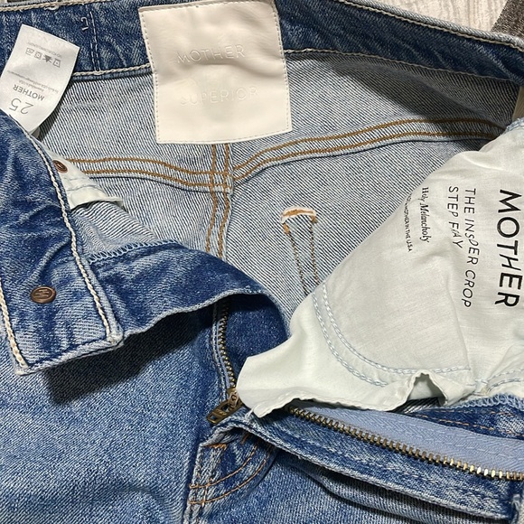 MOTHER SUPERIOR The Insider Crop Step Fray in Holy Melancholy - Picture 5 of 10